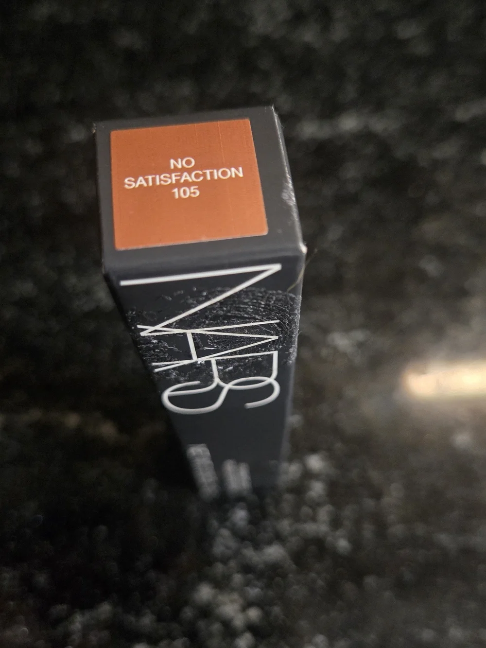 NARS Black Lipstick Box – Color No Satisfaction